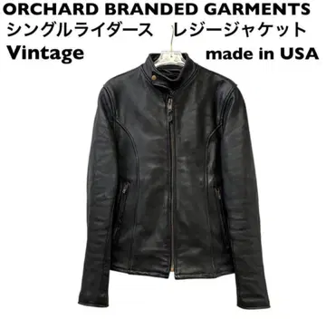 [ USA ] BRANDAD GARMENTS 가죽 싱글 자켓