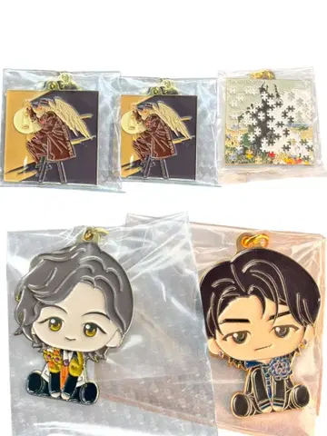 미세스 제일복권 F상 메탈 참 5종 세트