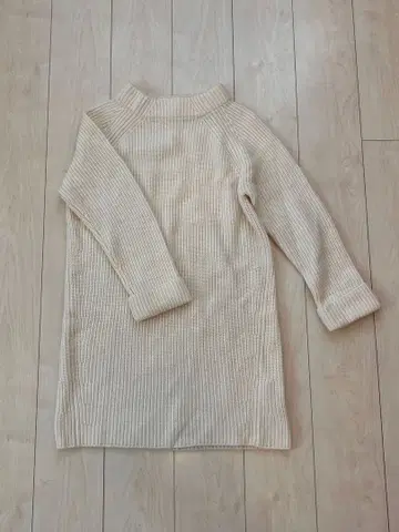 IENA 화이트 니트 원피스