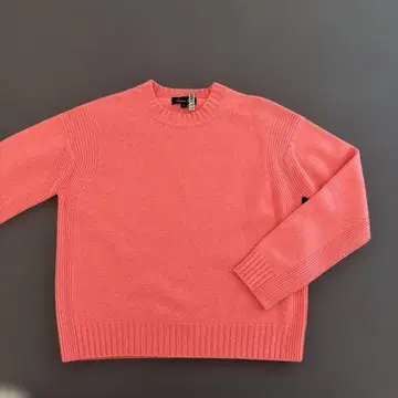 Drawer 드로어 진한 핑크 캐시미어 긴팔 니트 스웨터