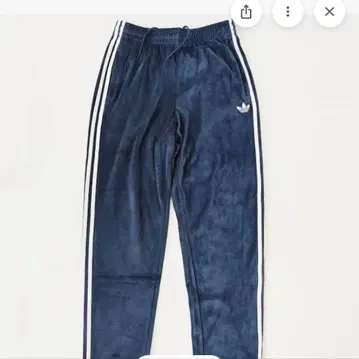 adidas 벨로아 팬츠 네이비 S 사이즈