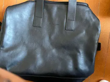 블랙 가죽 토트백 빅 사이즈 프로 복서 그로브 수납용