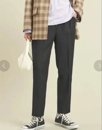 카르제 드로스트 테이퍼드 팬츠 -워셔블-