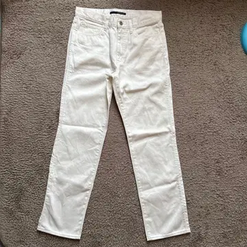 TOMORROWLAND 화이트 데님 슬림핏 팬츠 30inch