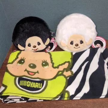 monchhichi x KOGYARU 페이스타월 페이스 파우치