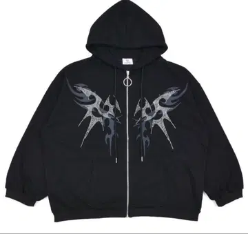 볼칸 & 아프로다이티 큐빅 라이벌 ZIP 후드티 속기모