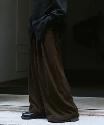 remer loose drape corduroy wide PT