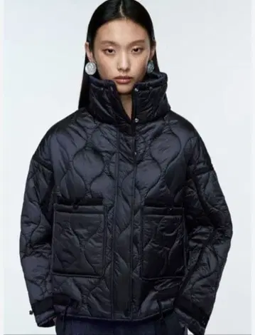 [ 컨디션 최상 ] ZARA 워터 리펠런트 퍼프 자켓 L