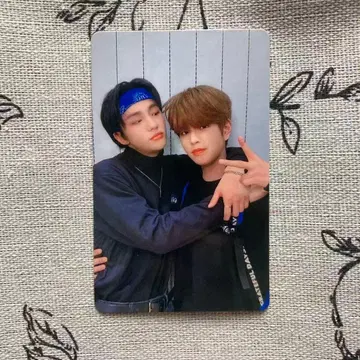 StrayKids 현진 승민 LEVANTER 유닛 양면 트레이딩 카드