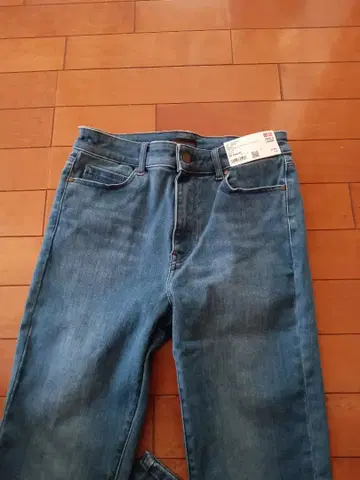 스키니 데님 블루 택 포함 새상품