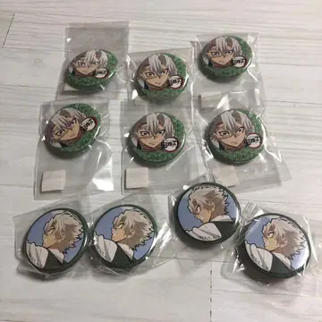 귀멸의 칼날 제비뽑기 캔뱃지 키메츠 학원 시나즈가와 사네미 미개봉