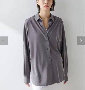 Whim Gazette(휘무 가제트) 고급스러움 피브릴 컷 셔츠