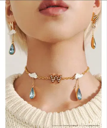 [ 레어 ] 파메오 포즈 죠죠 콜라보 웨더 리포트 목걸이 6부