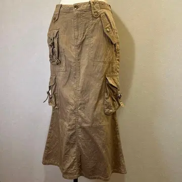 00s archive chino cargo skirt Y2K