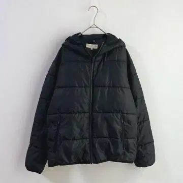 4414 The DUFFER 다운 자켓 후드 블랙 M