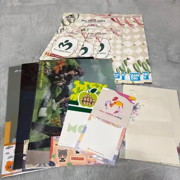 Mrs. GREEN APPLE 제일복권 H상 문구류 컴플리트