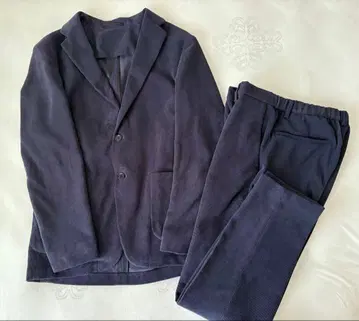 유나이티드 애로우즈 UNITED ARROWS 수트 셋업 네이비