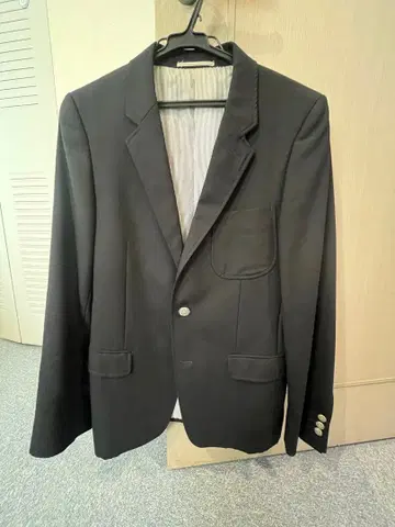 네이비 테일러드 자켓 B&Y