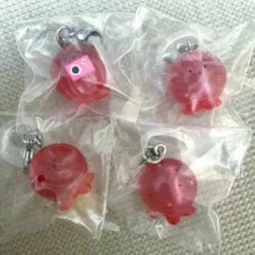 타코피의 원죄 메지루시 액세서리 가챠 세미 컴플리트 4종