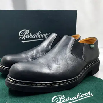 [ 새상품급 ] 파라부트 포톤 UK8 블랙 사이드 고어 부츠 슬립온