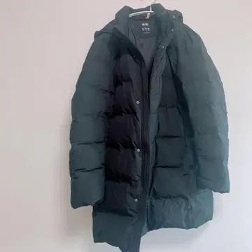 [새상품급] 유니클로 심리스 다운 남성용 M 블랙