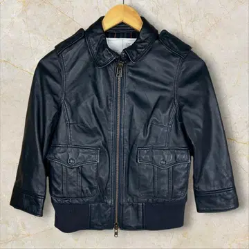 DRitte 도릿 블랙 가죽 자켓 라무 가죽 아우터 S