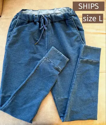 SHIPS 데님풍 스웨트 팬츠 size L