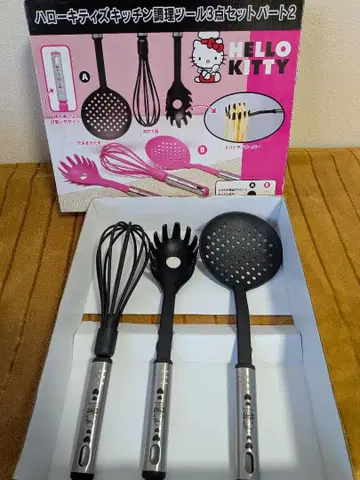 헬로키티즈 조리 툴 3개 세트 파트 2