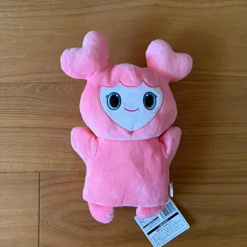 트와이스 핑크 하트 귀 봉제 인형