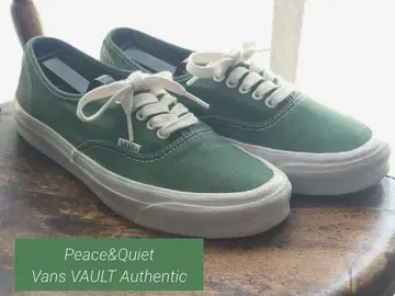 Vans VAULT Authentic Peace&Quiet 그린