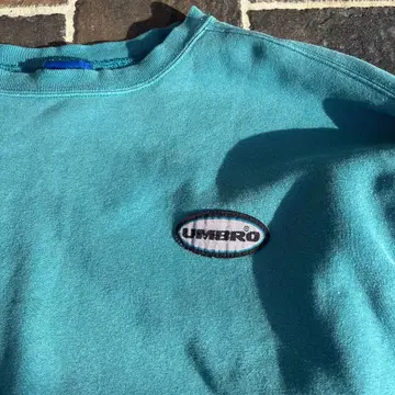 90s UMBRO 맨투맨 터콰이즈 블루 vintage 구제 의류