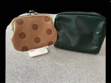 스누피 도트 무늬 파우치 세트