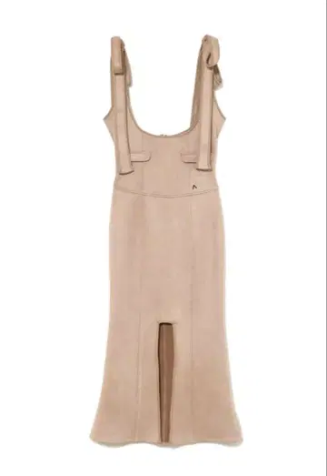 새상품 andmary Dorothy rompers skirt beige