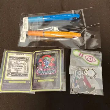키타니 타츠야 굿즈 세트 아크릴 키링, 펜, 카드 등