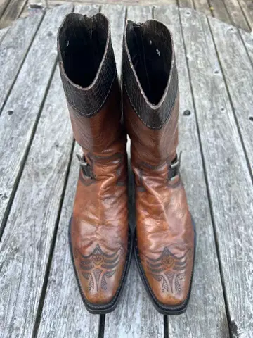 Barracuda 브라운 웨스턴 부츠