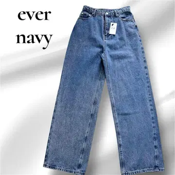 evernavy 에버네이비 앤도미 커브 데님 와이드 데님