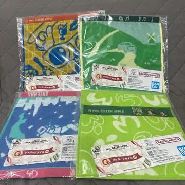 미세스 GREEN APPLE 제일복권 G상 자카드 타월 미세스