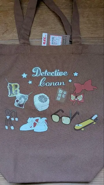 명탐정 코난 탐정단 토트백
