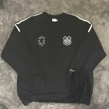 WISHFOREVER 블랙 맨투맨 드로 코드 포함