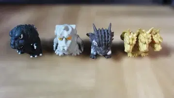 고질라 소프트 비닐 컬렉션 4종류 무료 배송