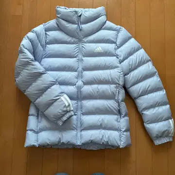 adidas 라이트 블루 다운 자켓