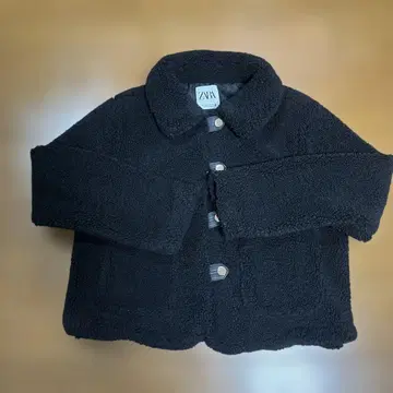 ZARA 블랙 보아 자켓