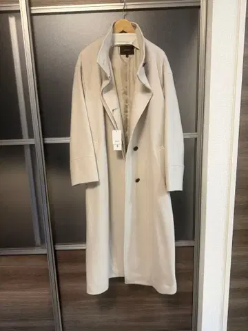 [ 새상품 ] 로트레아몽 울 롱 코트 베이지