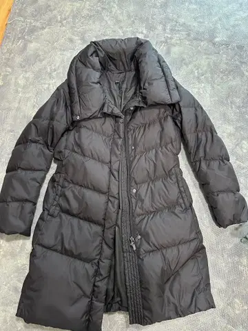 유니클로 롱 다운 자켓