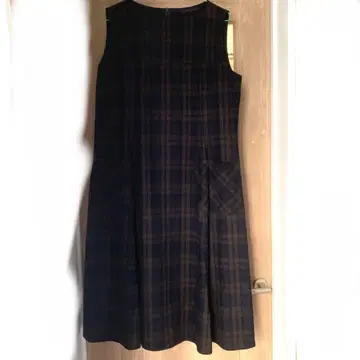 러버스 벌스데이 점퍼 스커트 블랙, 브라운 계열 사이즈 40