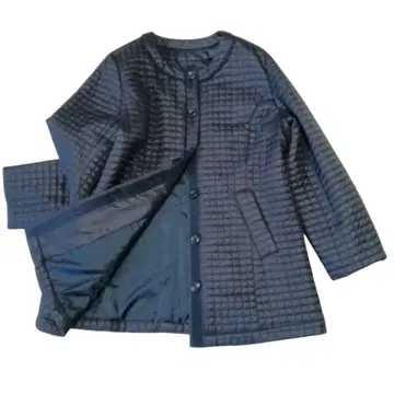 컨디션 최상 미제르 빅 사이즈 LL 네이비 충전솜 퀼팅 코트