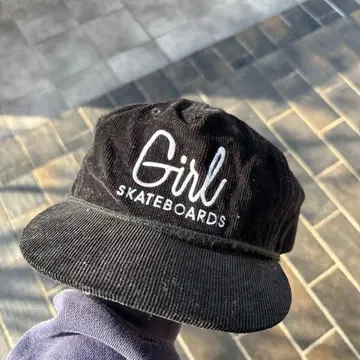 bitch skateboards 캡 구제 의류 블랙 코듀로이