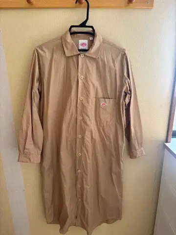 단톤 셔츠 원피스