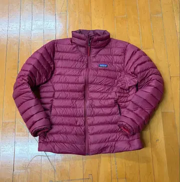Patagonia 다운 스웨터 빨간색 L
