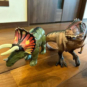 공룡 피규어 세트 트리케라톱스 기가노토사우루스 슐라이히 아니아